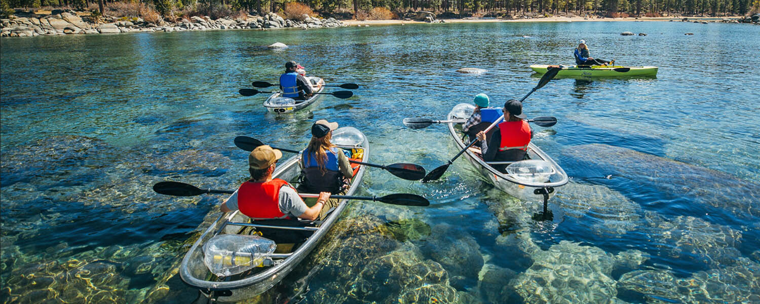 A Sport Boat Canoe Transparent PC Kayak operates on the same fundamental principles as a standard kayak, utilizing a double-bladed paddle to propel through water and relying on the paddler’s balance f (1)