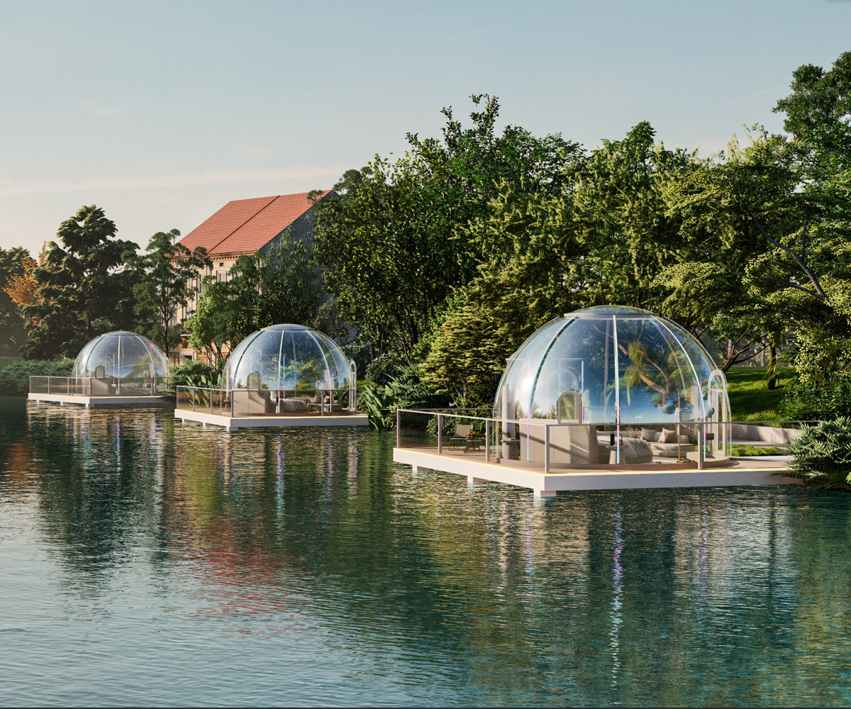 Shenzhen Skycamp stellt volltransparente Glamping-Kuppeln vor