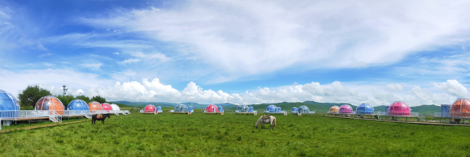 Beyond Traditional Travel The Allure of the Fully Transparent Glamping PC Bubble Dome (3)