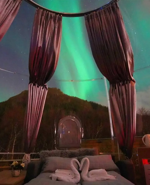 Beyond Traditional Travel The Allure of the Fully Transparent Glamping PC Bubble Dome (8)