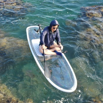 Crystal Clear Polycarbonate Paddele SUP Board