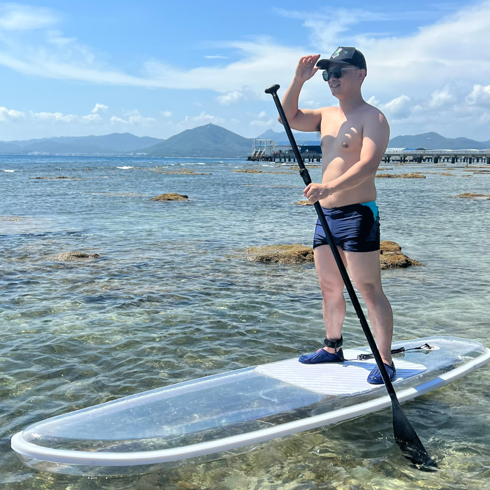 Crystal Clear Polycarbonate Paddele SUP Board (3).jpg