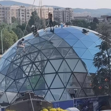 D12.0M Luxury Glass Tent House Manufacturer