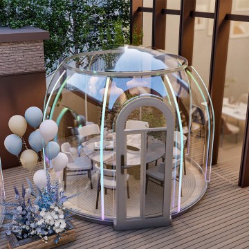 D3.0M Clear Restaurant Polycarbonate Dome