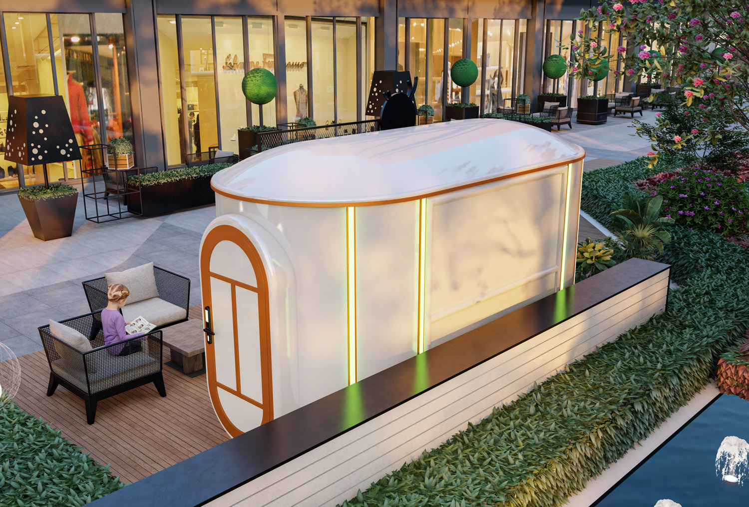 Elevate Your Outdoor Spaces with the Kiosk Polycarbonate Dome (4)