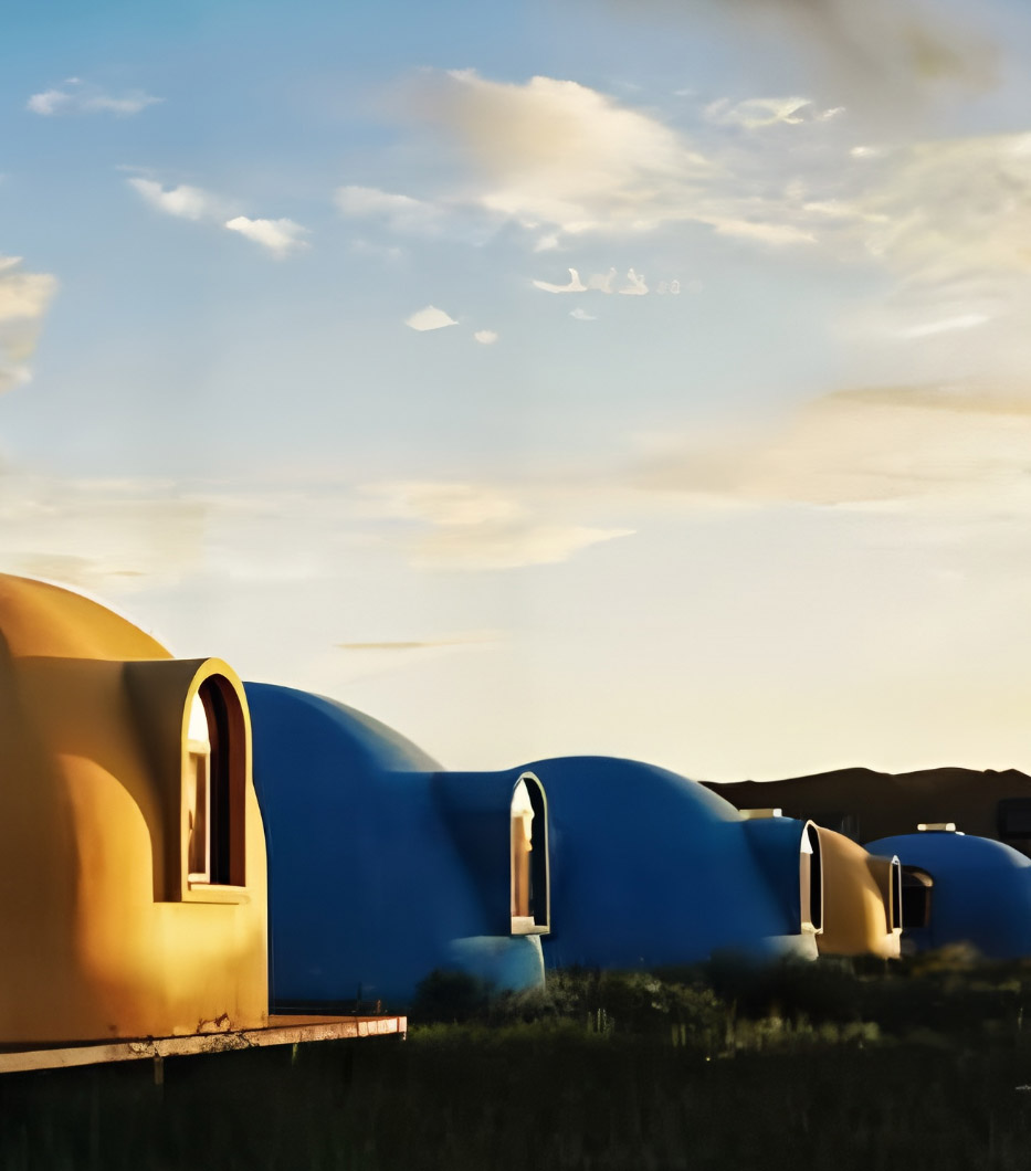 EPS Waterproof Dome Cabin Hotel in Inner Mongolia Grassland (5)