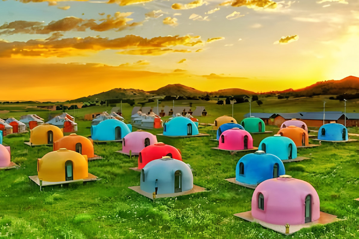 EPS Waterproof Dome Cabin Hotel in Inner M...
