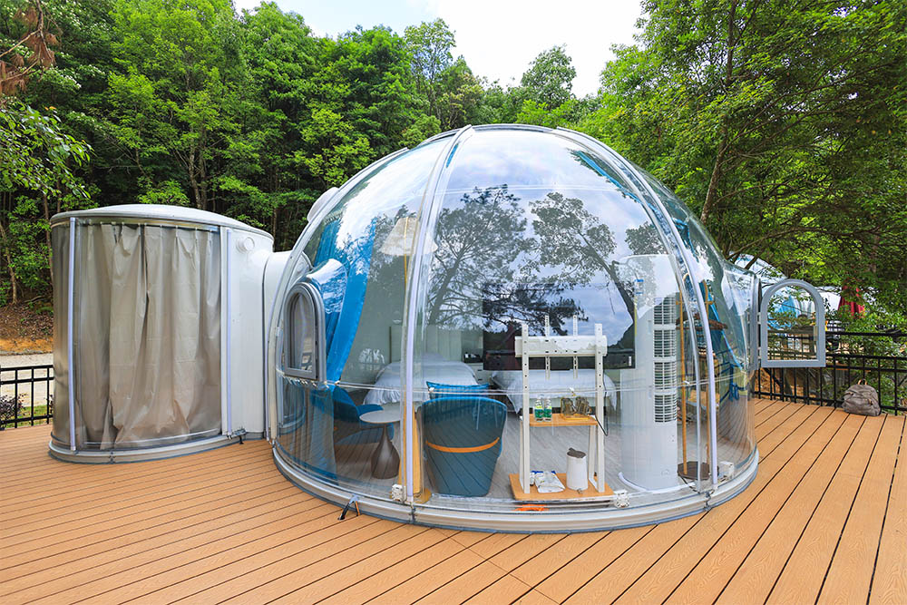 Family Glamping Dome Tent at Conghua Forest Camp (4)