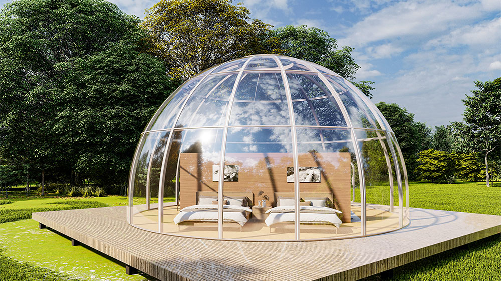 Glamping Accommodation PC Dome (7)