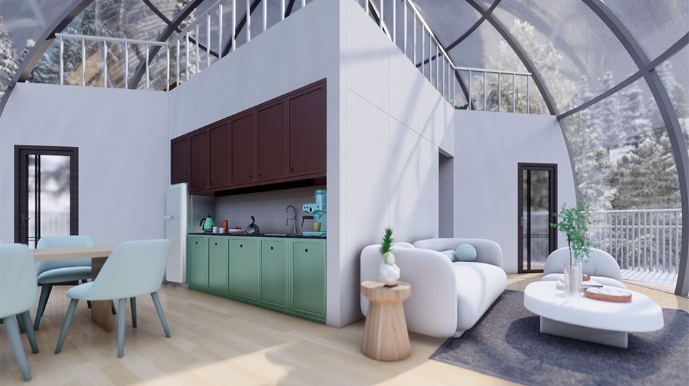 Glamping Accommodation PC Dome (9)