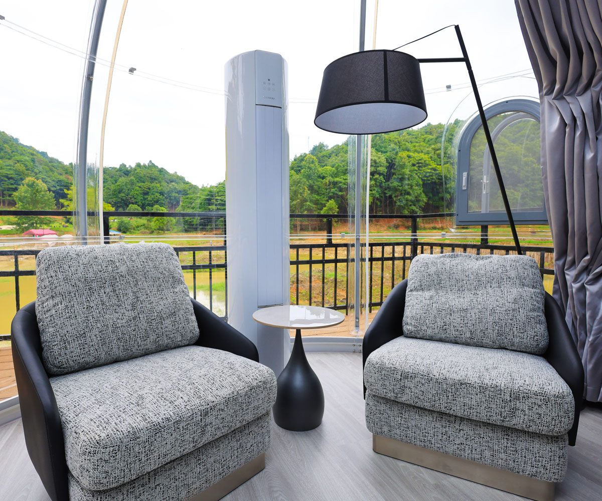 Glamping Hotel Resort Skylight Dome (12)