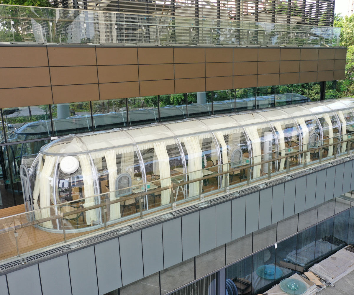 Glamping Hotel Resort Skylight Dome (2)