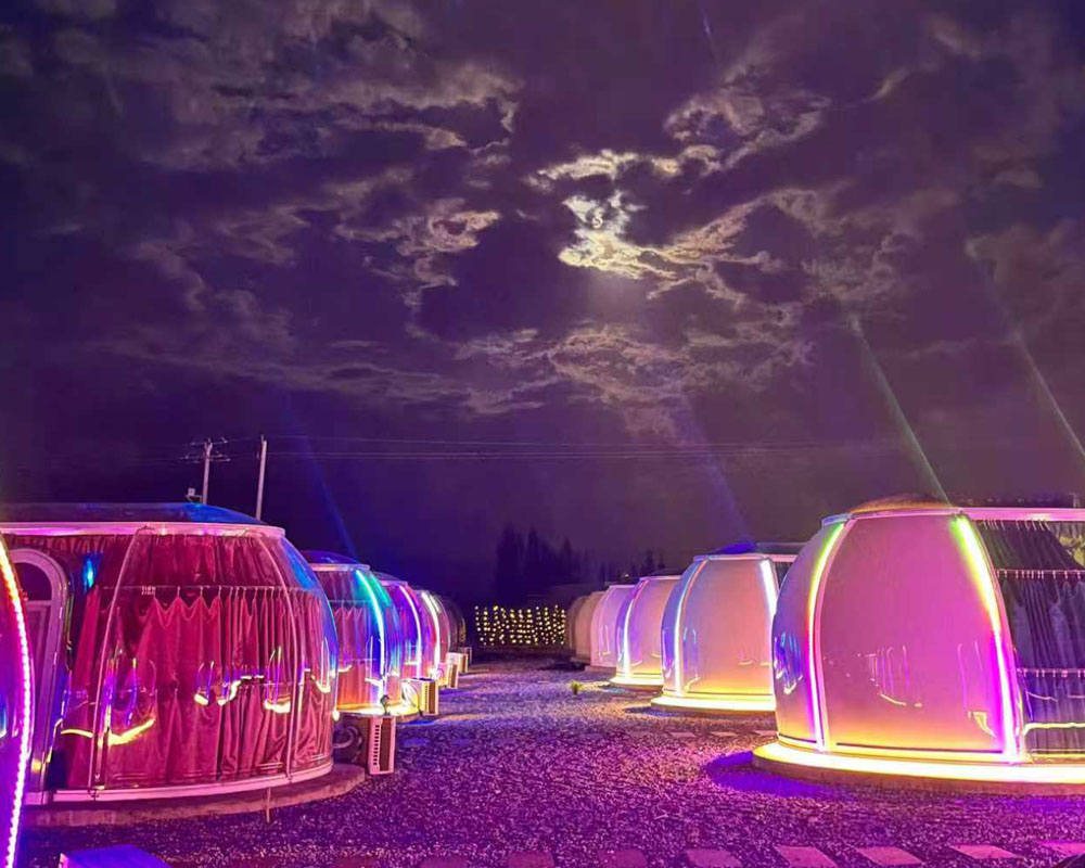 Glamping Hotel Resort Skylight Dome (5)