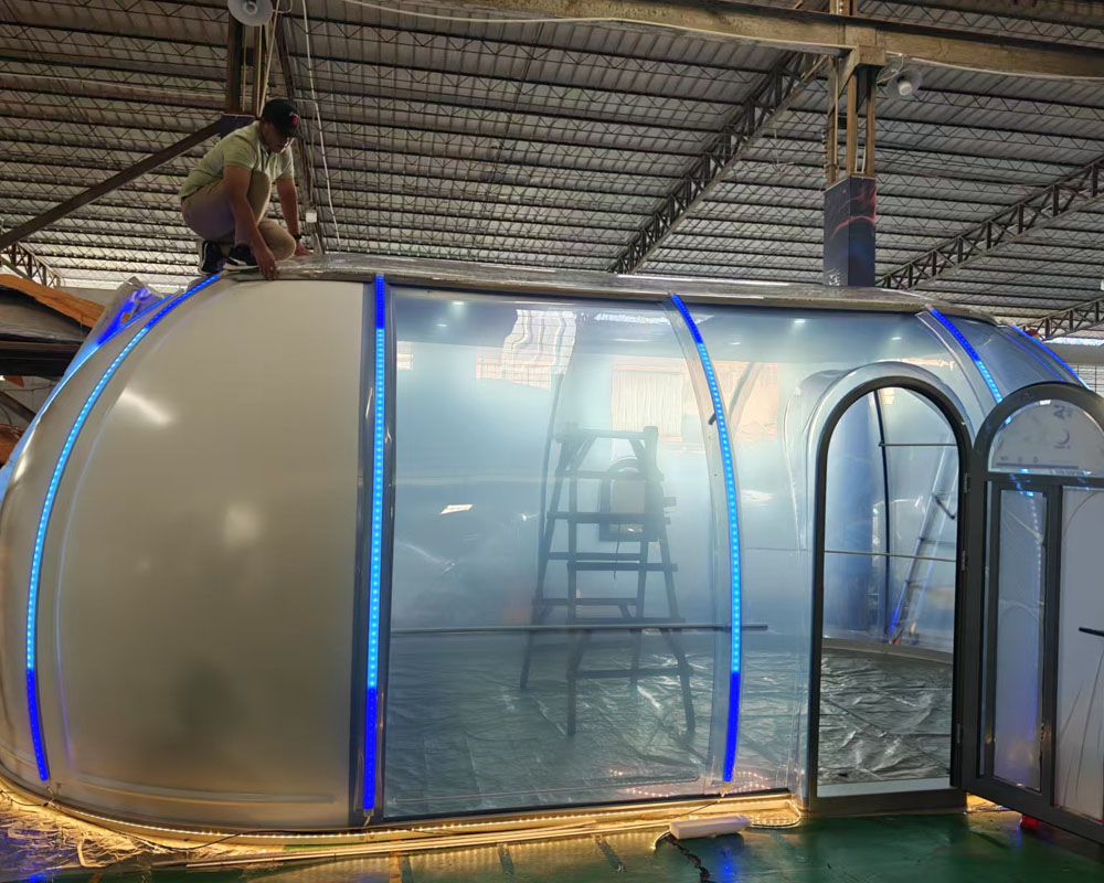 Glamping Hotel Resort Skylight Dome (6)