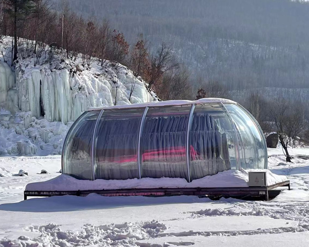 Glamping Hotel Resort Skylight Dome (9)