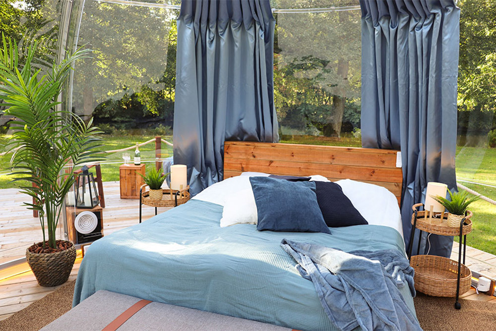 Glamping Outdoor Modular Dome House Redefining Glamping in the Swedish Wilderness (3)