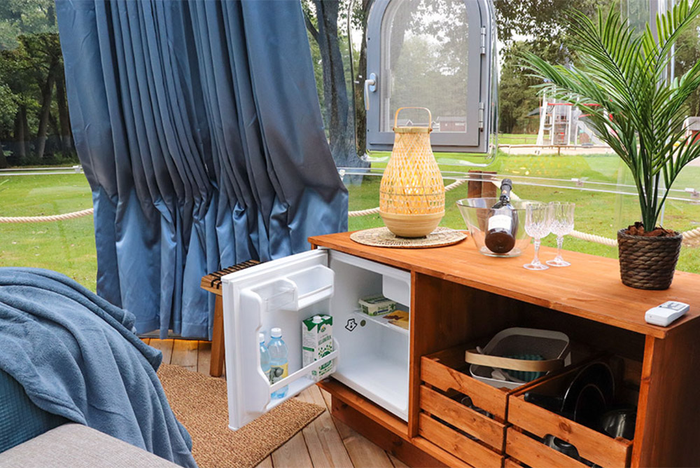 Glamping Outdoor Modular Dome House Redefining Glamping in the Swedish Wilderness (4)