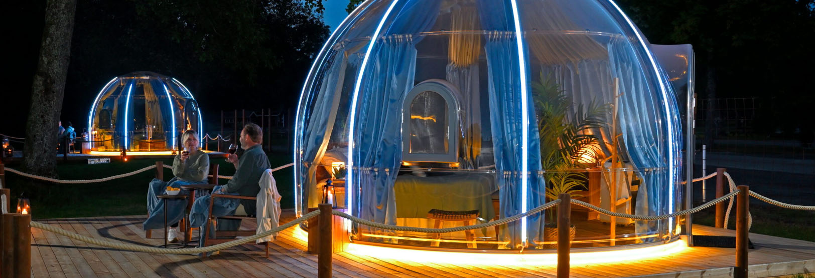 Glamping Outdoor Modular Dome House: Redefining Glamping in the Swedish Wilderness