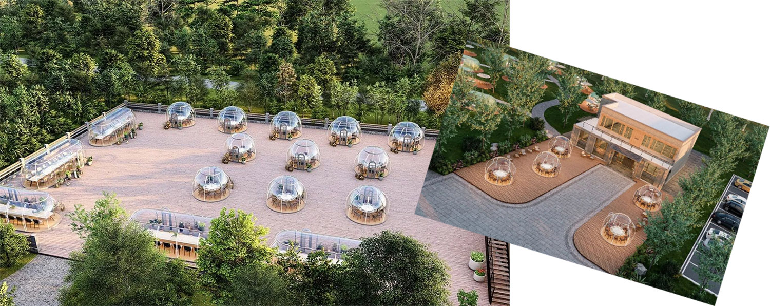Luxury Under the Stars The Ultimate Luxury Dining Polycarbonate Dome Experience (3)
