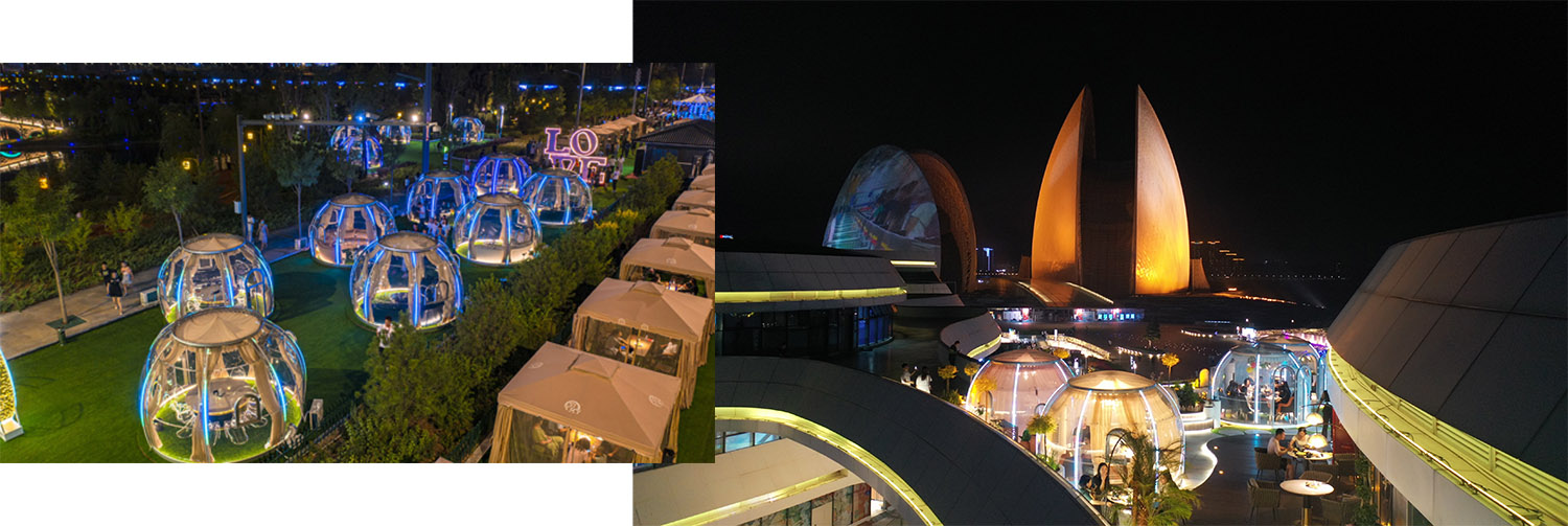 Luxury Under the Stars The Ultimate Luxury Dining Polycarbonate Dome Experience (6)