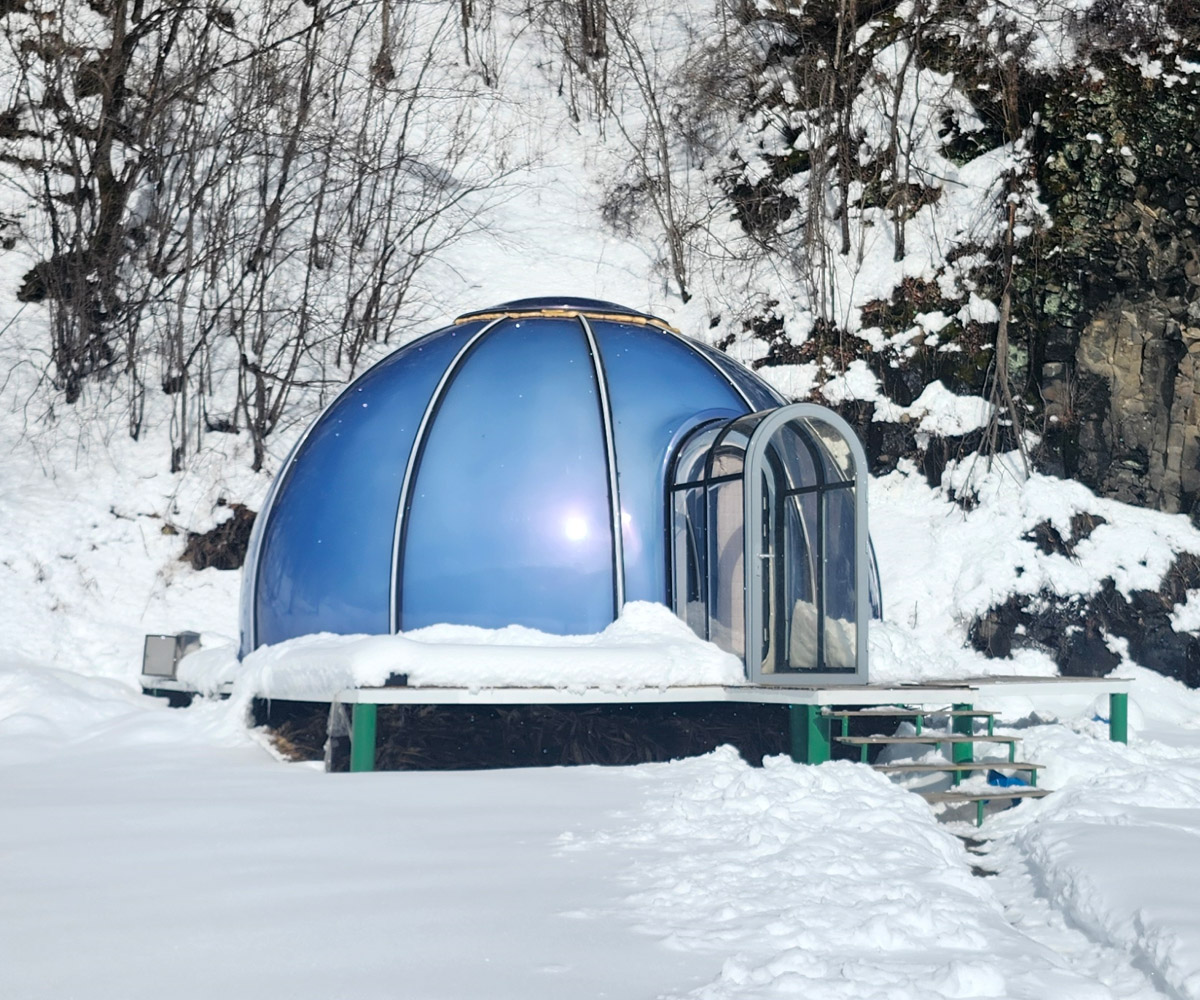New Design PC Double Layer Insulated Dome (3)