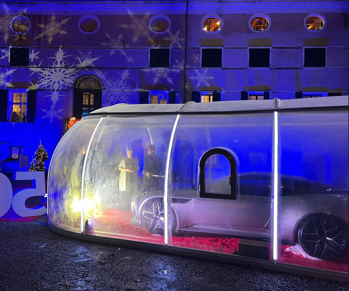 Oval Clear PC Dome Bubble House (2)