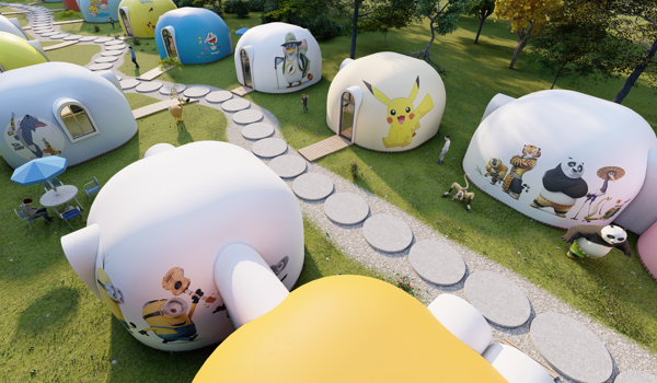 Polystyrene Foam Eco EPS Prefab Dome (4)