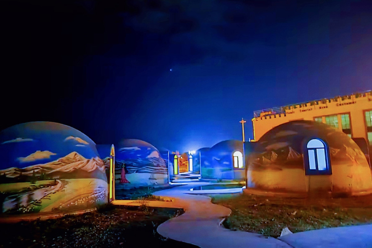 Polystyrene Foam Eco EPS Prefab Dome at Bl...