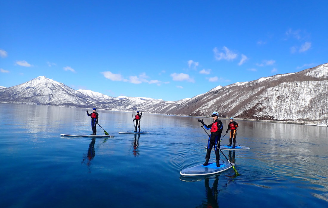 Product Dimension - Crystal Clear Polycarbonate Paddele SUP Board (2)