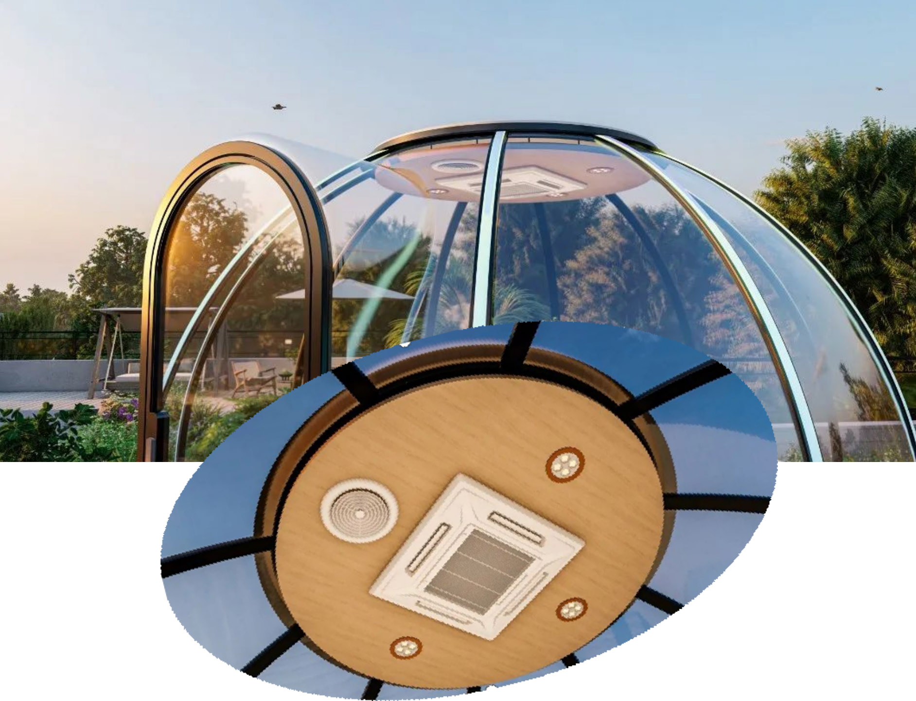 Revolutionizing Outdoor Dining The All-New 360D Clear Polycarbonate Dining Dome (8)