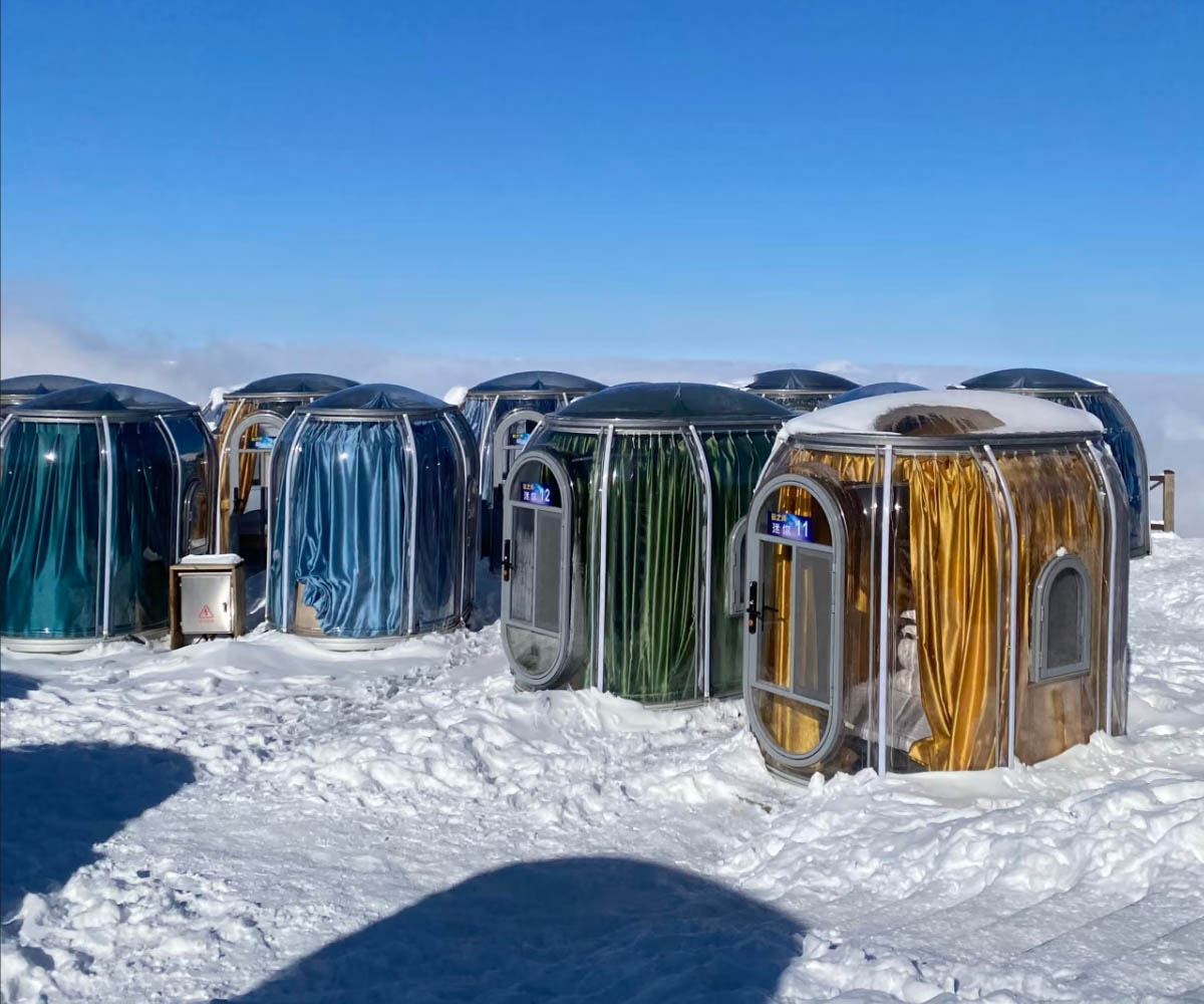 Small Outdoor Clear Dome Shelter (6)