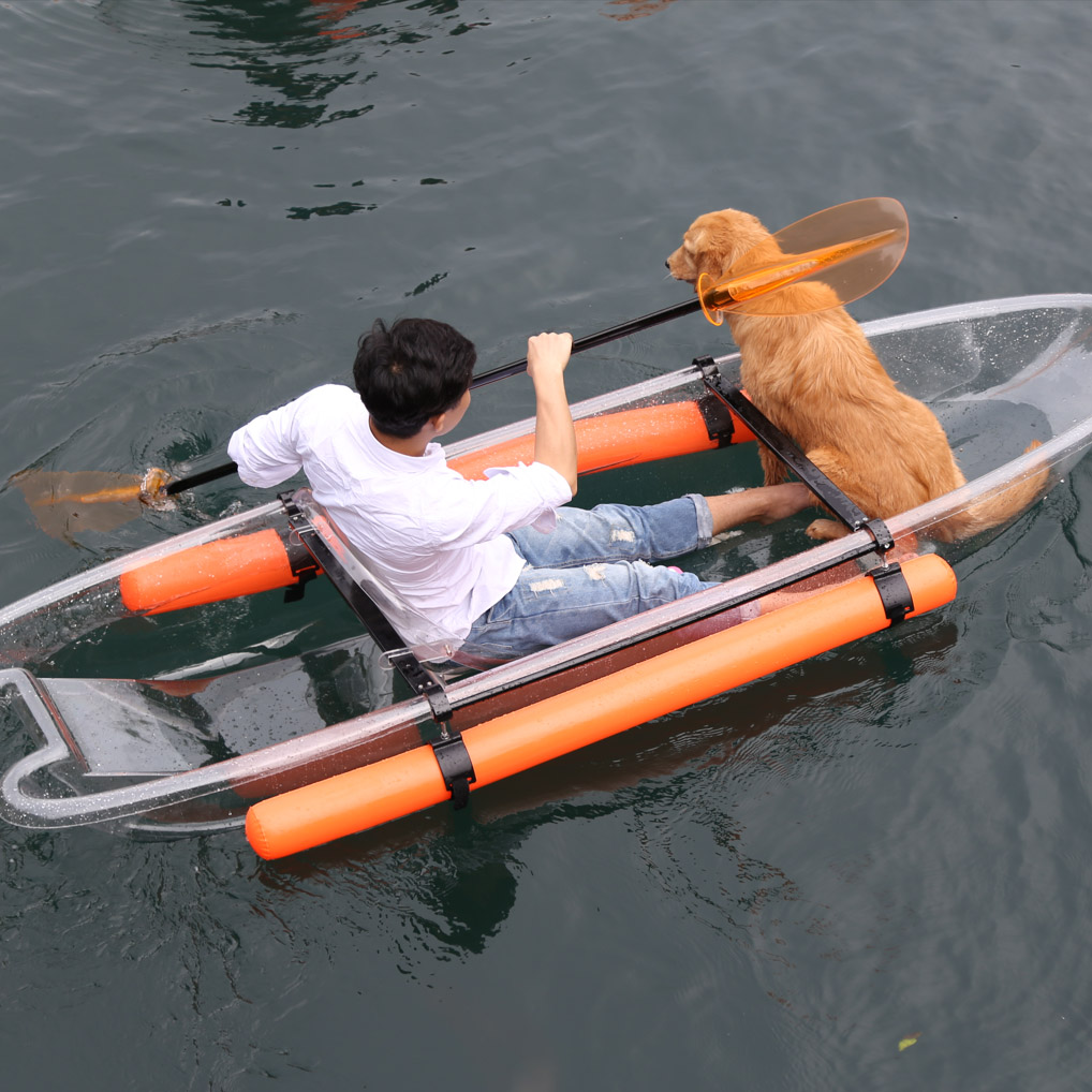 Sport Boat Canoe Transparent PC Kayak display (1)