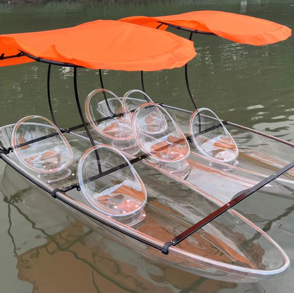 Sport Boat Canoe Transparent PC Kayak display (2)