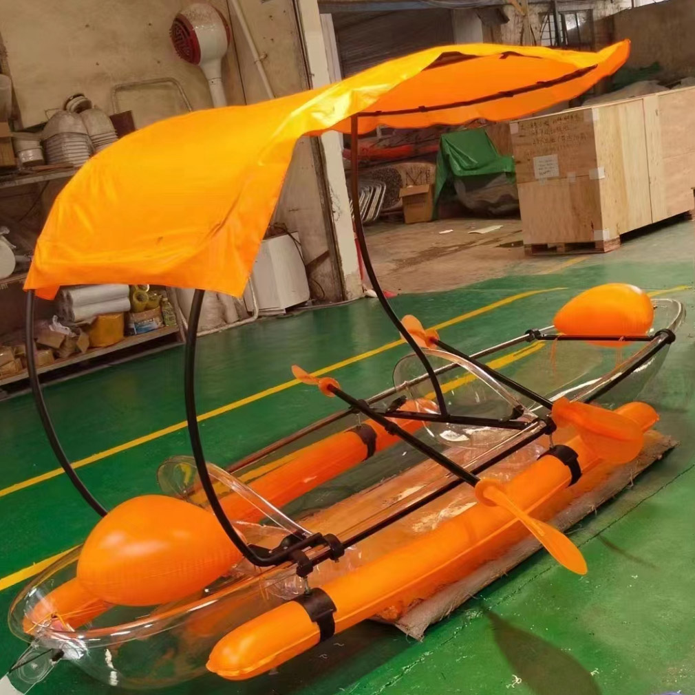 Sport Boat Canoe Transparent PC Kayak display (3)