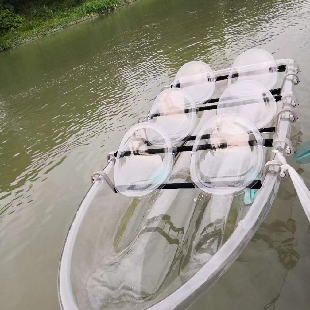 Sport Boat Canoe Transparent PC Kayak display (4)