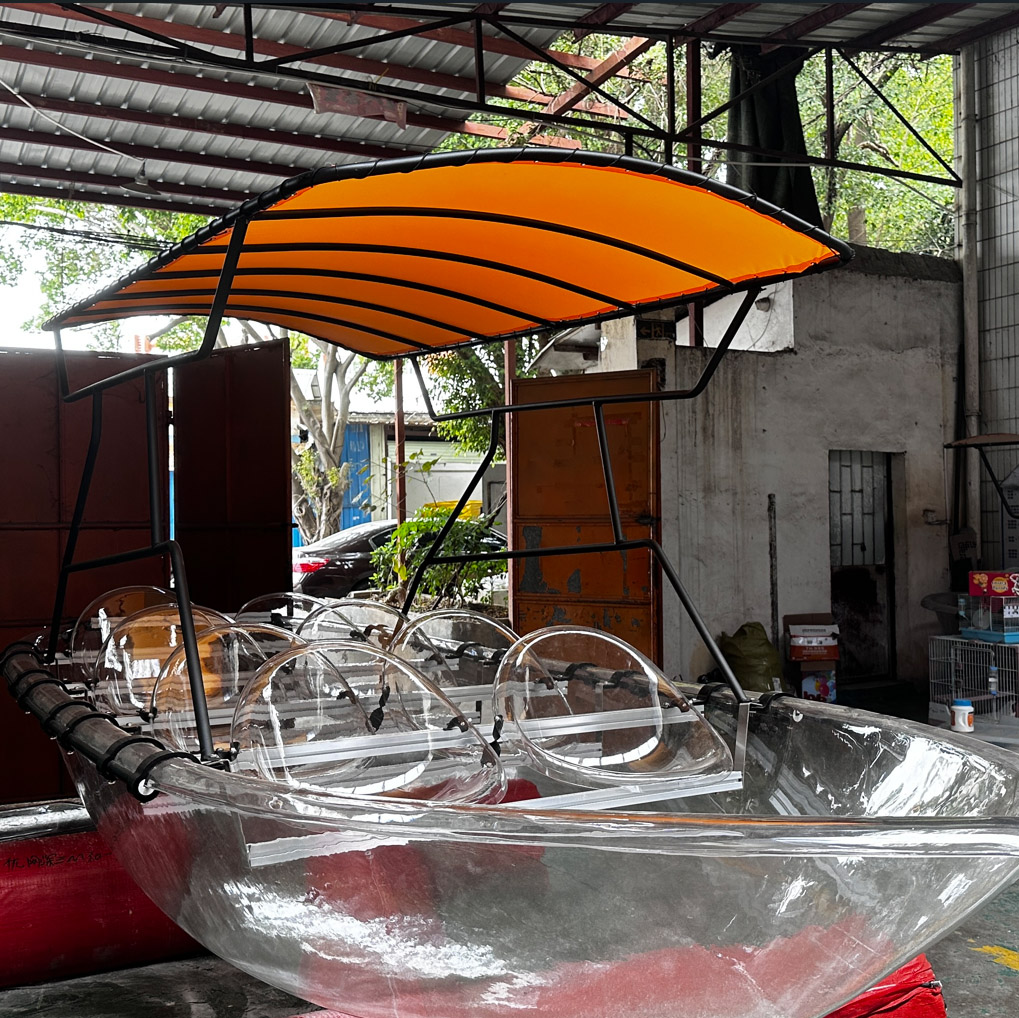 Sport Boat Canoe Transparent PC Kayak display (5)