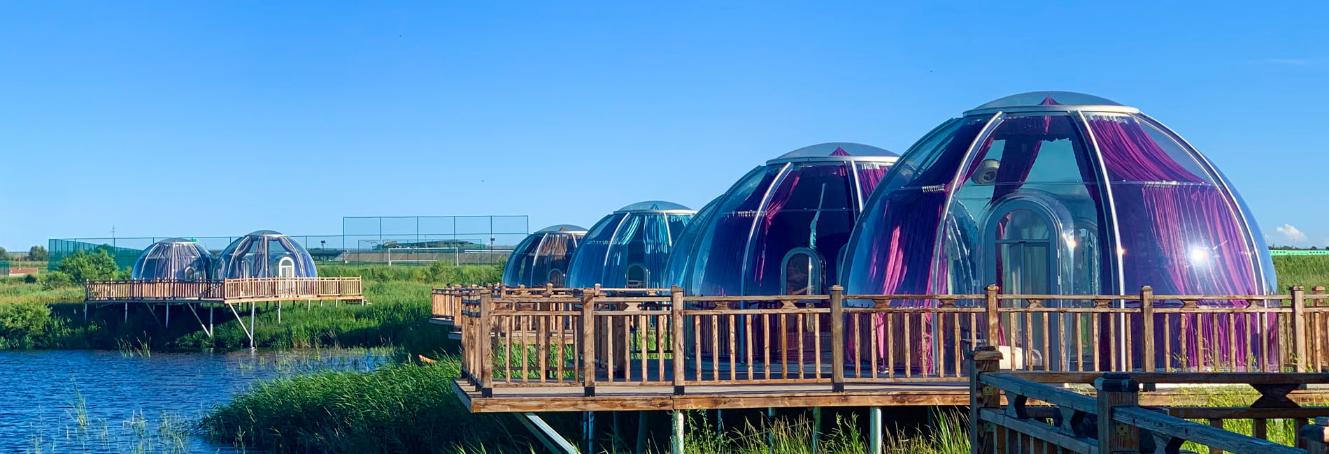 Starry Sky Circular Domed Tent: A Luxurious Glamping Experience on Zhangbei Grassland