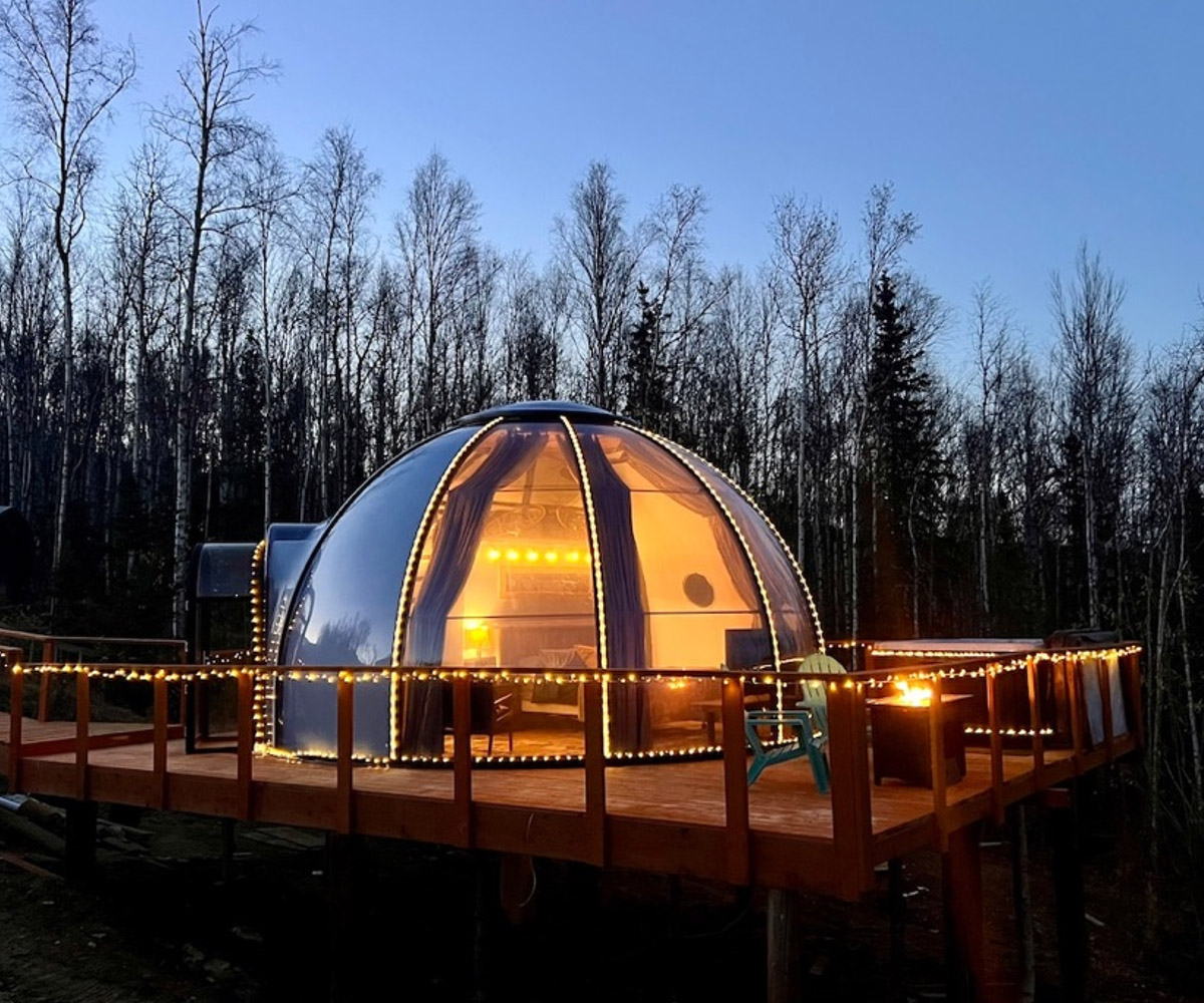The First PC Double Layer Insulated Dome On the Market!
