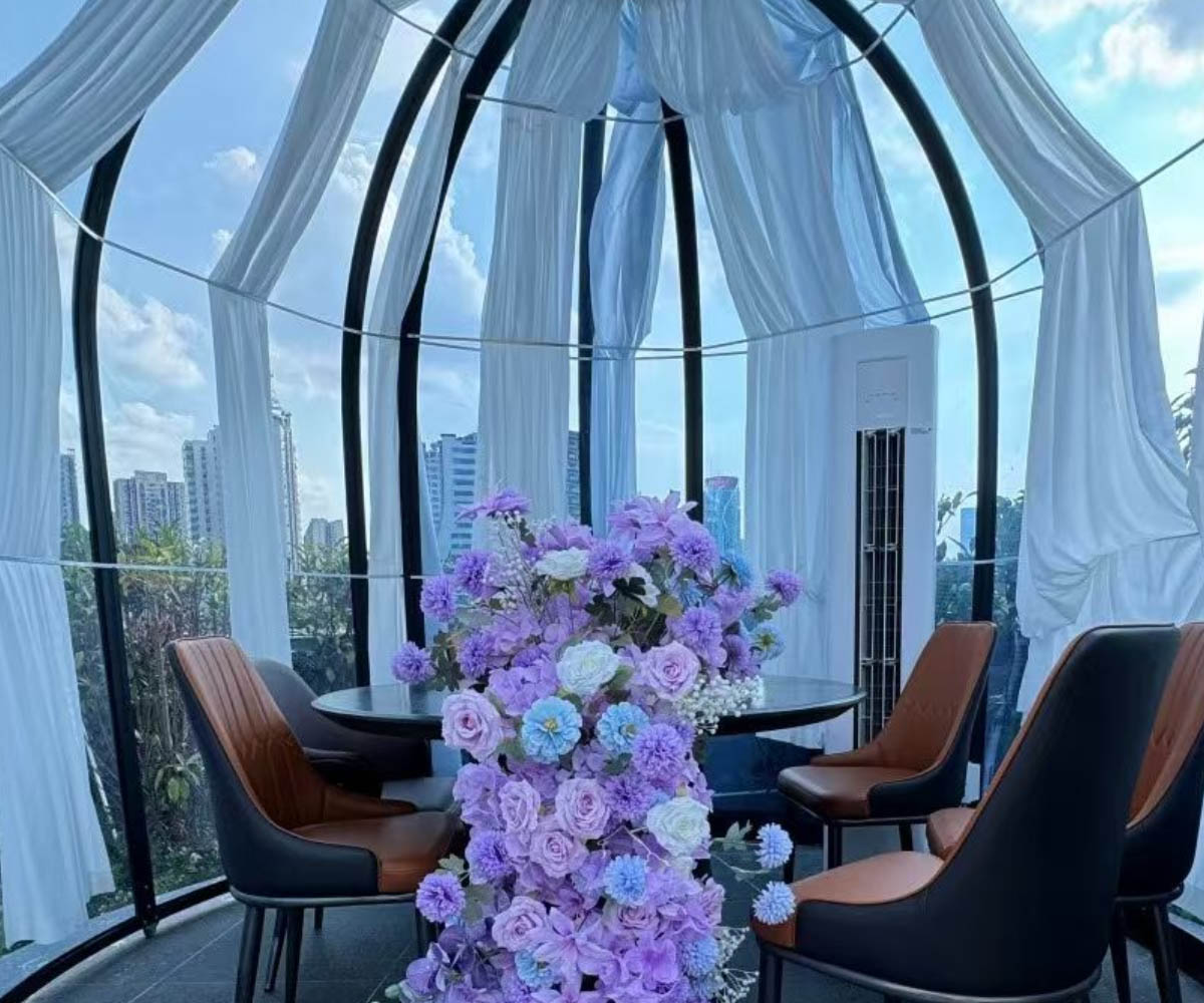 Waterproof Dining Sliding Door Dome (10)