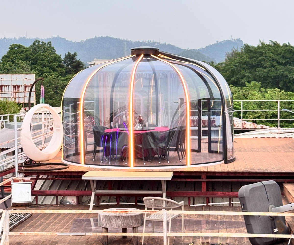 Waterproof Dining Sliding Door Dome (2)