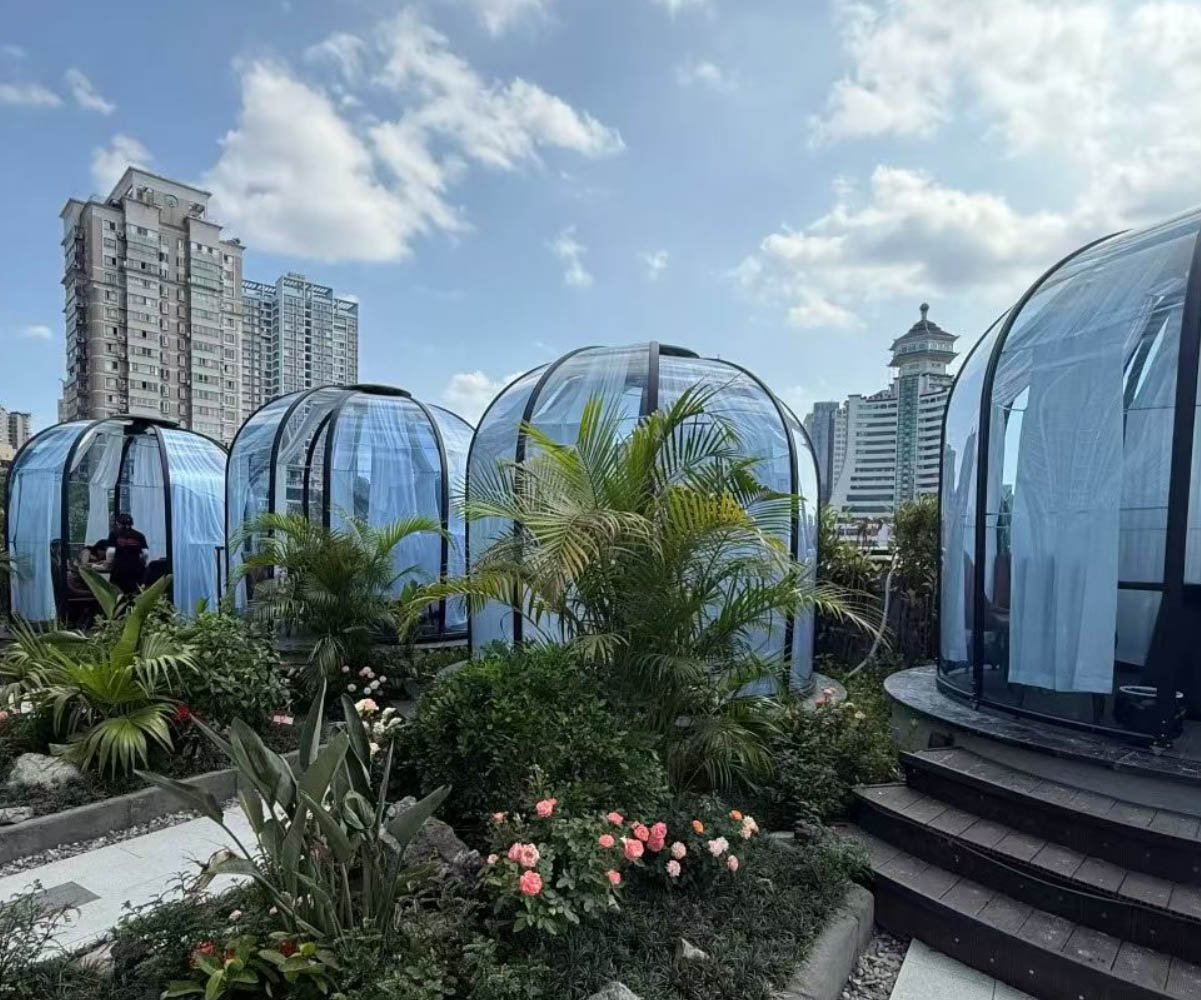Waterproof Dining Sliding Door Dome (4)
