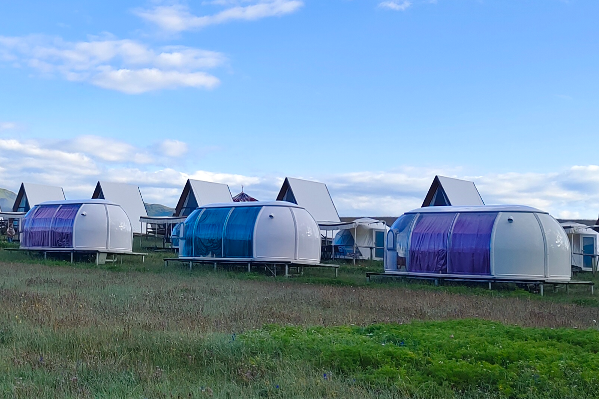 Capsule Accommodation Star Camping Pod Project in Sangke Grassland Where Comfort Meets the Vast Horizon