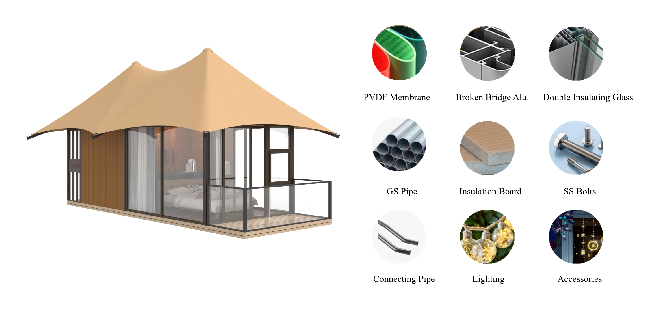 Safari Lodge Tent