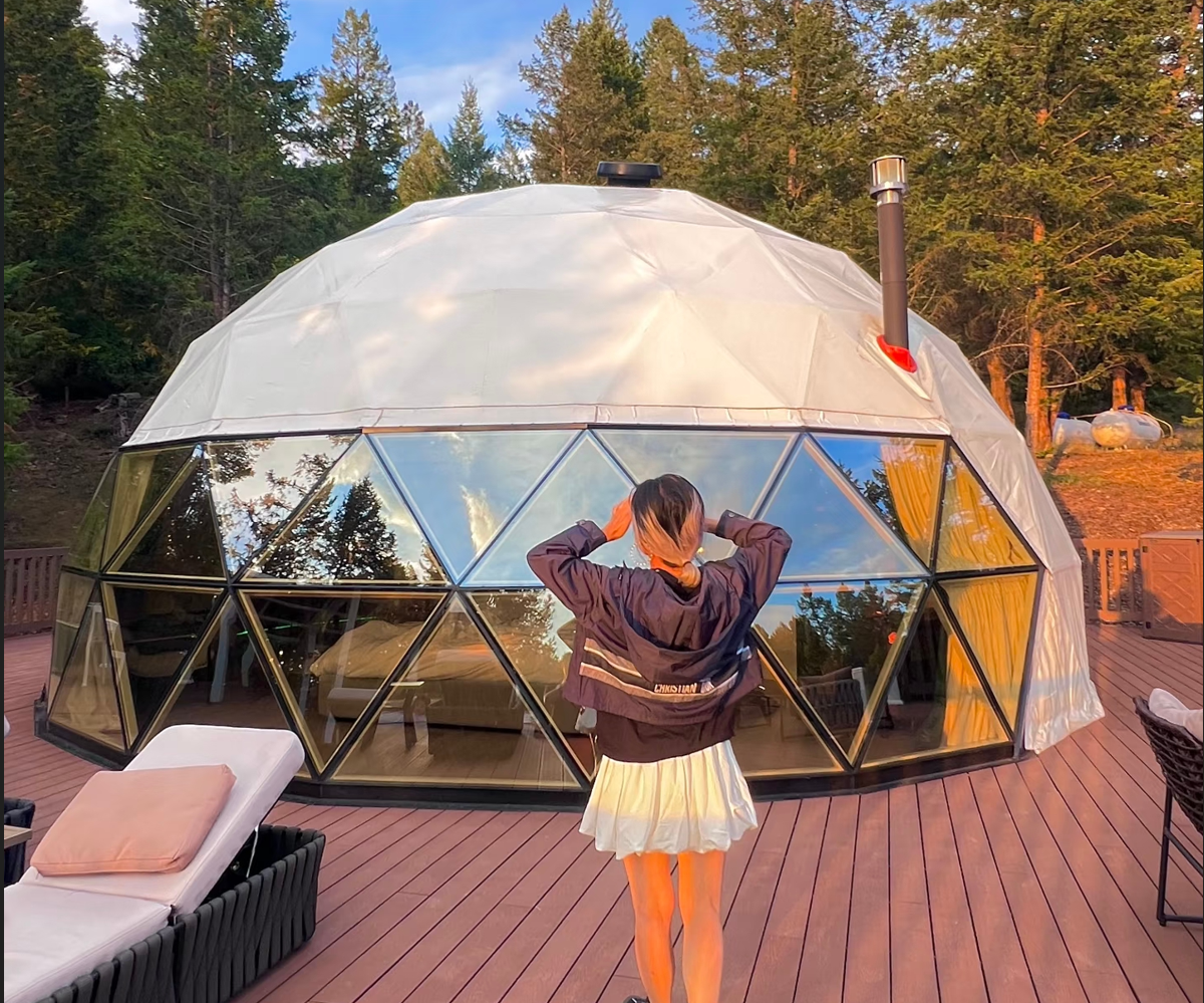 Hybrid Geodesic Dome Tent