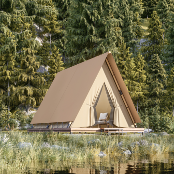 20㎡ Outdoor Luxury Resort Glamping Tent Safari