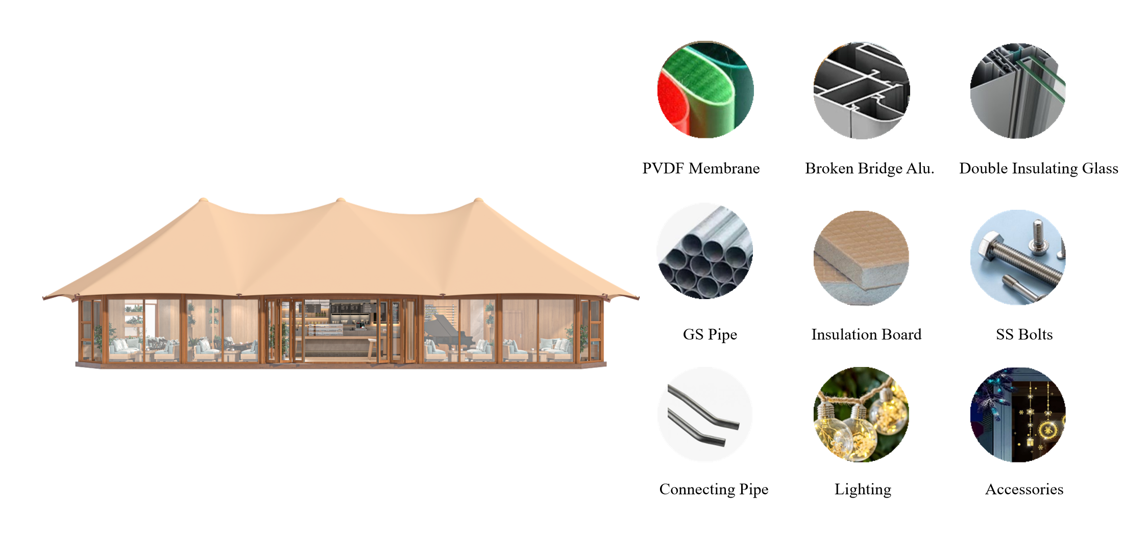 Safari Tent House
