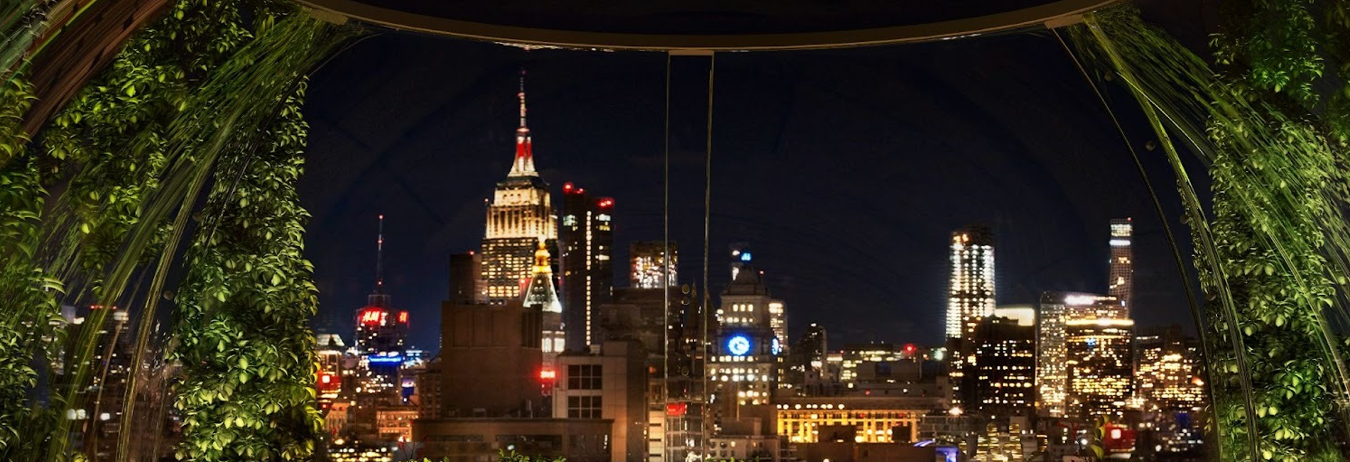 Elevating Fine Dining with D3.5M Restaurant Roof Top Domes at a 5 Star New York City Hotel