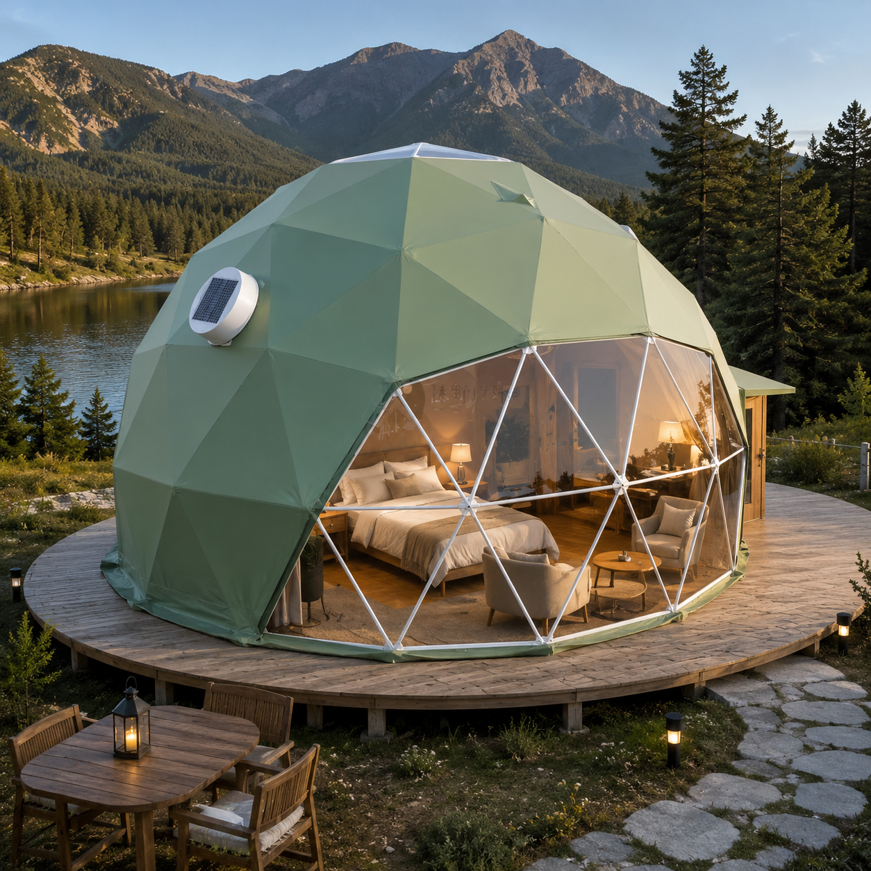 D9.0M Durable Waterproof PVC Outdoor Dome