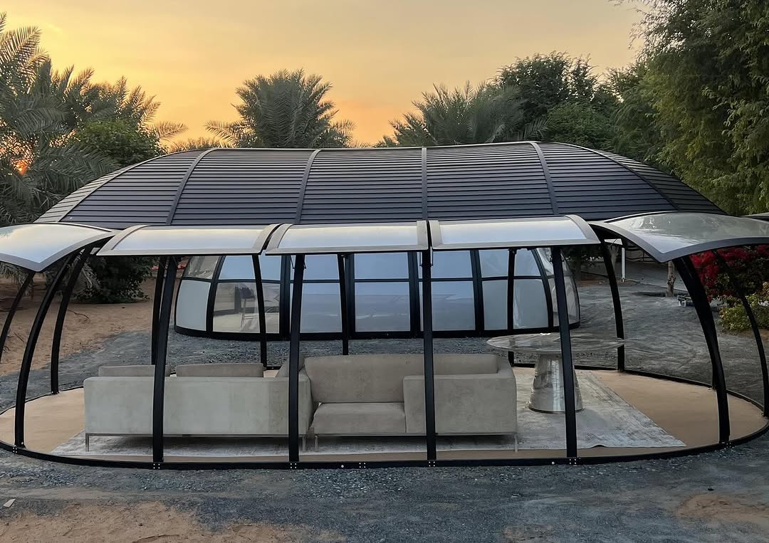 Glamping Oval Dome