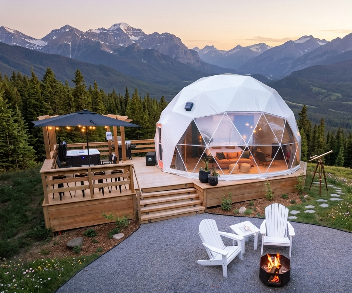 Camping PVC Dome